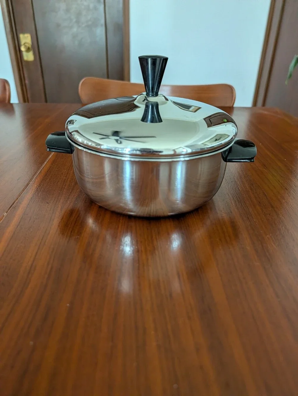 Vintage Farberware Saucepan Pot Stainless Steel With Lid USA Pre Owned